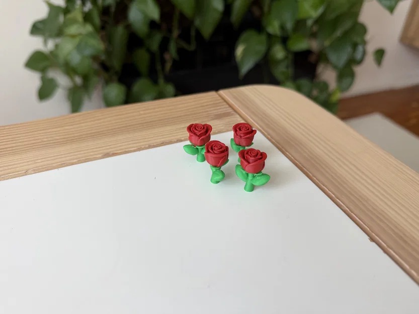 Mô hình 3D Hoa Hồng (Rose) thực tế - Image 2