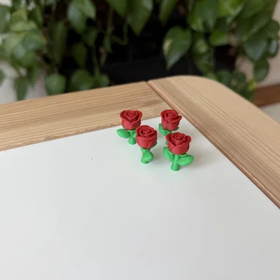 Mô hình 3D Hoa Hồng (Rose) thực tế
