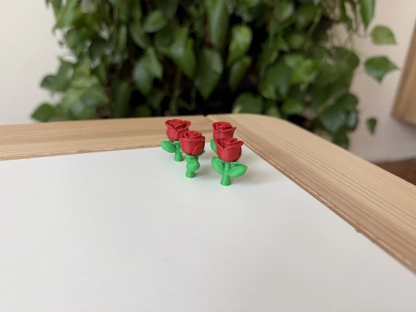 Mô hình 3D Hoa Hồng (Rose) thực tế - Image 3