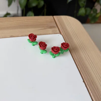 Mô hình 3D Hoa Hồng (Rose) thực tế