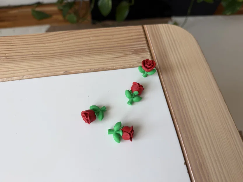 Mô hình 3D Hoa Hồng (Rose) thực tế - Image 5