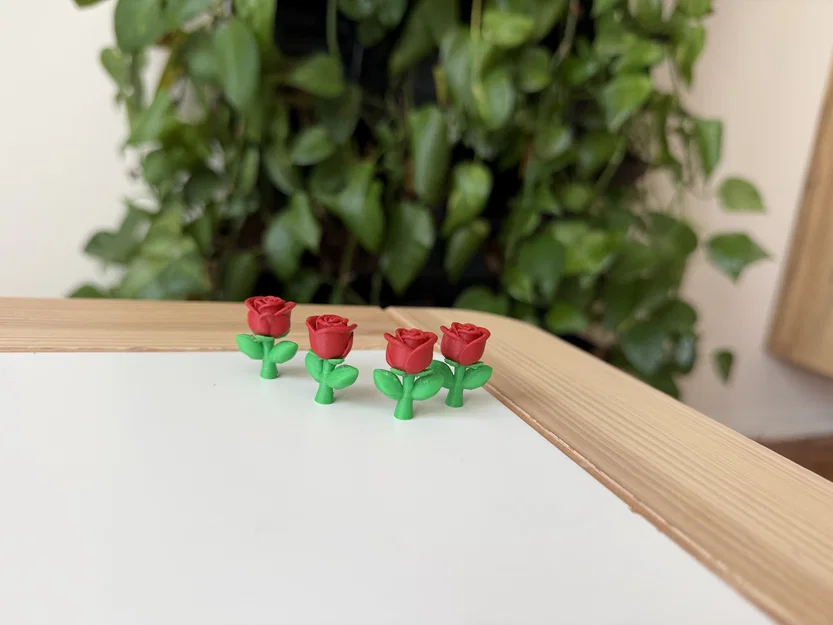 Mô hình 3D Hoa Hồng (Rose) thực tế - Image 6