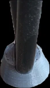 Nút bọc chân bàn ghế (Foot for a bench leg) 3D - Bảo vệ sàn nhà - Image 1