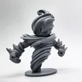 Mô hình 3D Lesser Air Elemental tinh linh gió cho game D&D - Thumbnail 3