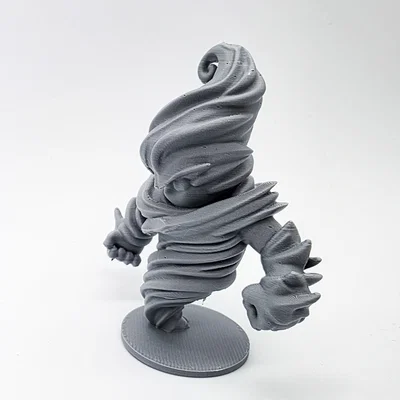 Mô hình 3D Lesser Air Elemental tinh linh gió cho game D&D
