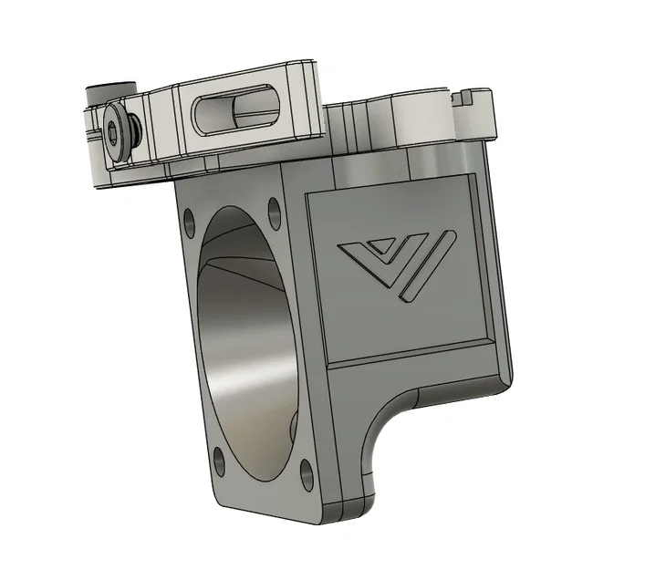 Ngàm quạt 3010 nâng cấp cho VzBot để dùng với Magneto Filament Cutter - Image 1