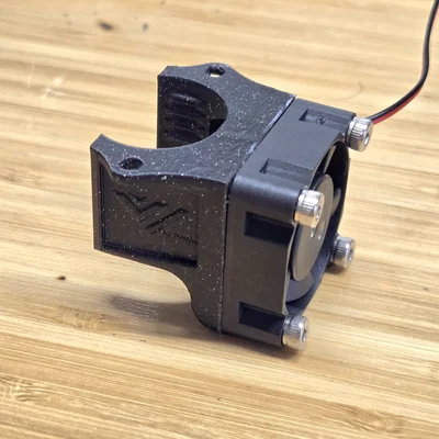Ngàm quạt 3010 nâng cấp cho VzBot để dùng với Magneto Filament Cutter