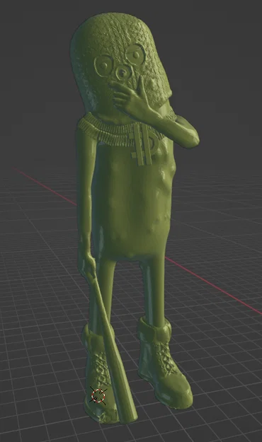 Mô hình 3D Fortnite Big Dill Pickle - Image 3