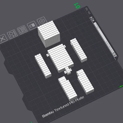 Mô hình Steve Minecraft tự tô màu - Blank Skin DIY