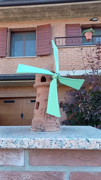 Cối Xay Gió Trang Trí Sân Vườn - Image 1