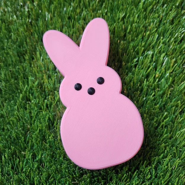 Mô hình chú thỏ Marshmallow Peeps trang trí Phục sinh - Image 2