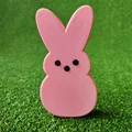 Mô hình chú thỏ Marshmallow Peeps trang trí Phục sinh - Thumbnail 3