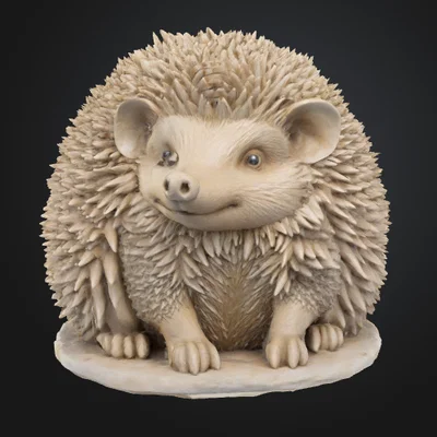 Mô hình chú nhím Hedgehog trang trí siêu đáng yêu