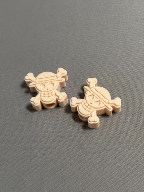 Hạt luồn dây rút hình biểu tượng băng Mũ Rơm (One Piece) cực chất - Image 3