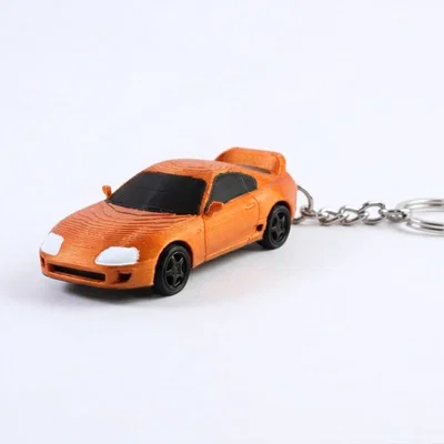 Móc khóa mô hình Toyota Supra MK4 in 3D chi tiết ấn tượng