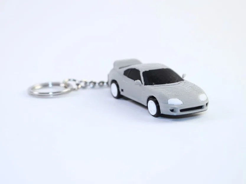 Móc khóa mô hình Toyota Supra MK4 in 3D chi tiết ấn tượng - Image 2