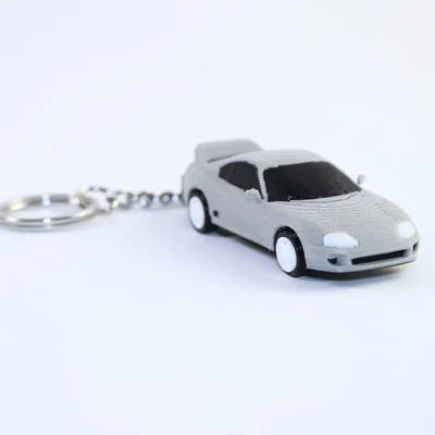 Móc khóa mô hình Toyota Supra MK4 in 3D chi tiết ấn tượng