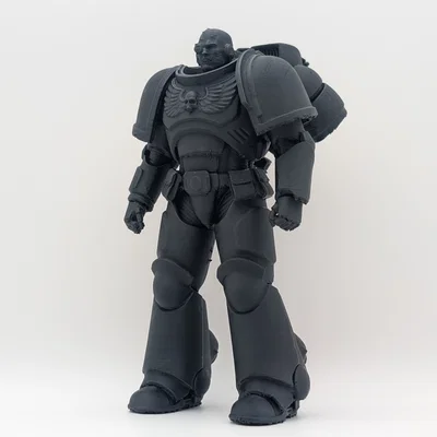 Mô hình chiến binh Space Marine Vespasius cho fan Warhammer 40k