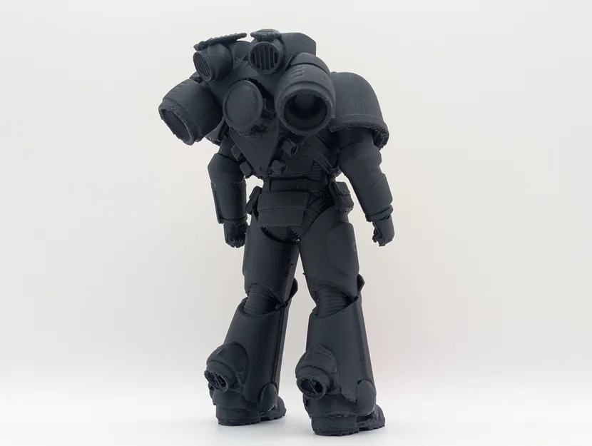 Mô hình chiến binh Space Marine Vespasius cho fan Warhammer 40k - Image 2