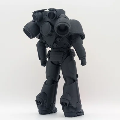 Mô hình chiến binh Space Marine Vespasius cho fan Warhammer 40k