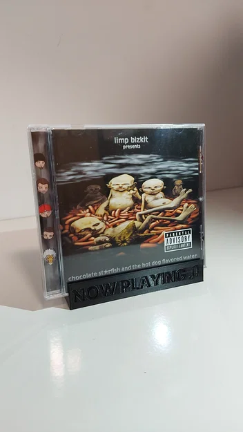 Giá đỡ đĩa CD Now Playing - Phụ kiện trang trí góc âm nhạc in 3D - Image 1
