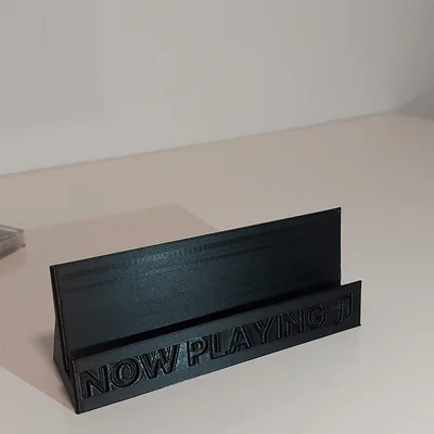 Giá đỡ đĩa CD Now Playing - Phụ kiện trang trí góc âm nhạc in 3D