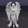 Tượng Thiên Thần Bóng Tối (Dark Angel Statue) Trang Trí Ấn Tượng - Thumbnail 2