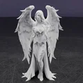 Tượng Thiên Thần Bóng Tối (Dark Angel Statue) Trang Trí Ấn Tượng - Thumbnail 6