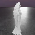 Tượng Thiên Thần Bóng Tối (Dark Angel Statue) Trang Trí Ấn Tượng - Thumbnail 11