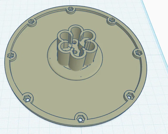 Đĩa gắn lưỡi cắt 16cm 8 vị trí cho Gardena Sileno Minimo - Image 1