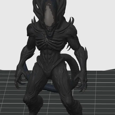 Mô hình 3D The Beast - Quái vật kết hợp Alien Predator Terminator