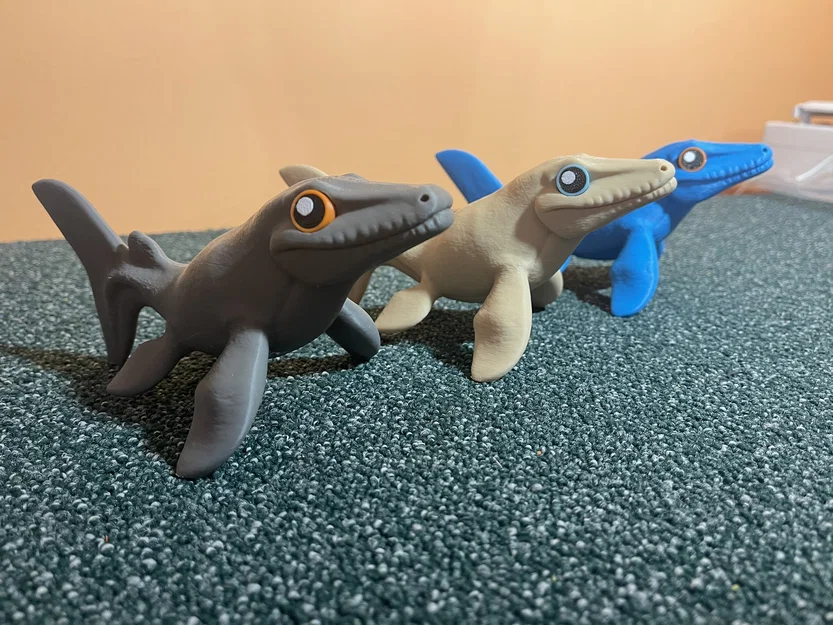 Mosasaurus Monty đáng yêu – PHIÊN BẢN HOẠT HÌNH (không cần AMS) - Image 1