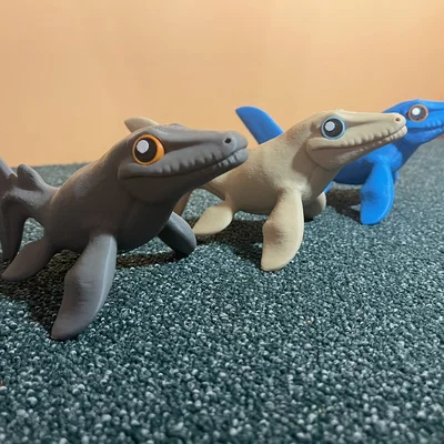 Mosasaurus Monty đáng yêu – PHIÊN BẢN HOẠT HÌNH (không cần AMS)