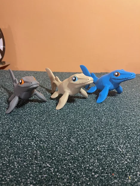 Mosasaurus Monty đáng yêu – PHIÊN BẢN HOẠT HÌNH (không cần AMS) - Image 2