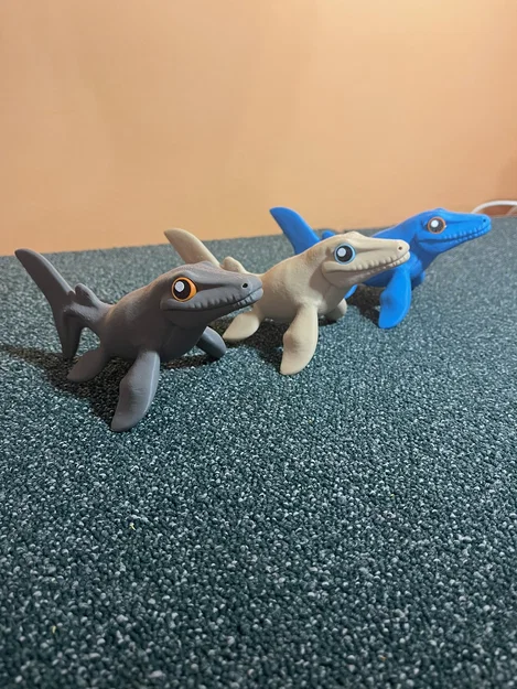 Mosasaurus Monty đáng yêu – PHIÊN BẢN HOẠT HÌNH (không cần AMS) - Image 3