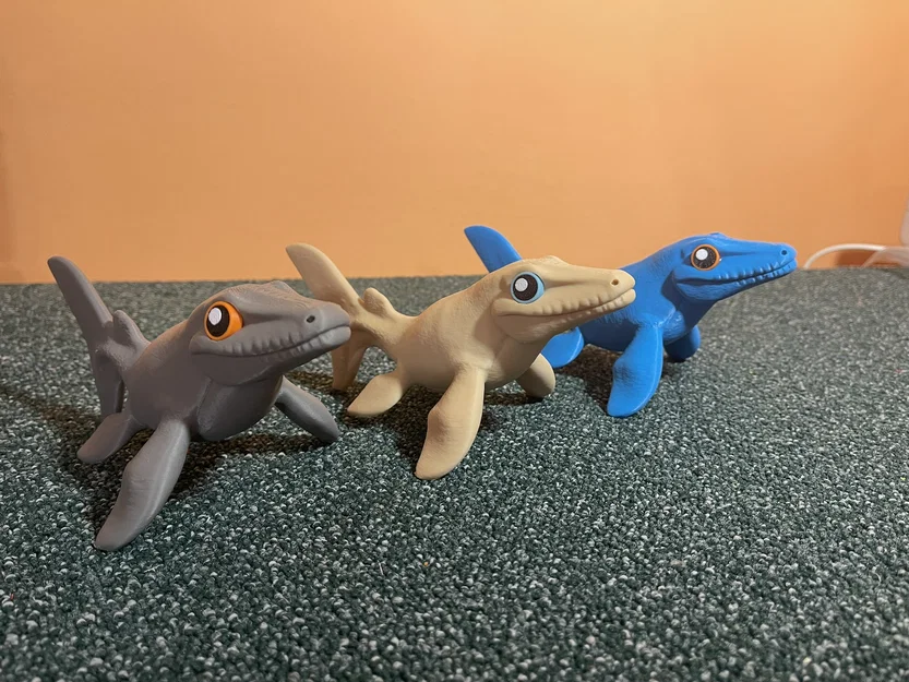 Mosasaurus Monty đáng yêu – PHIÊN BẢN HOẠT HÌNH (không cần AMS) - Image 4