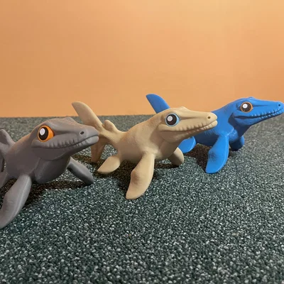 Mosasaurus Monty đáng yêu – PHIÊN BẢN HOẠT HÌNH (không cần AMS)