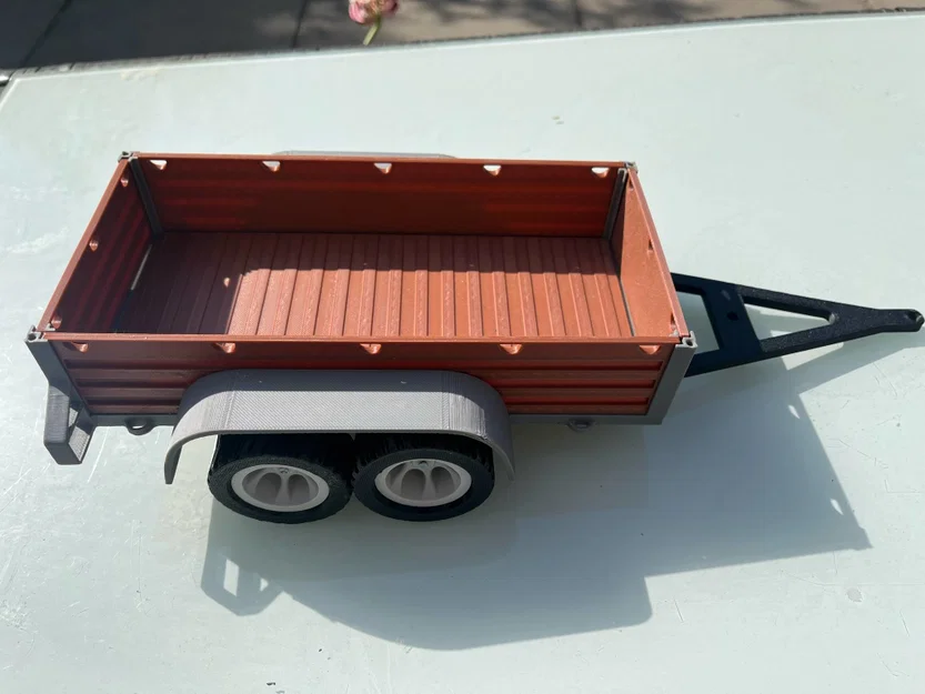 Xe rơ-moóc (Trailer) cho xe RC địa hình tỉ lệ 1:10, 1:12 - Image 1