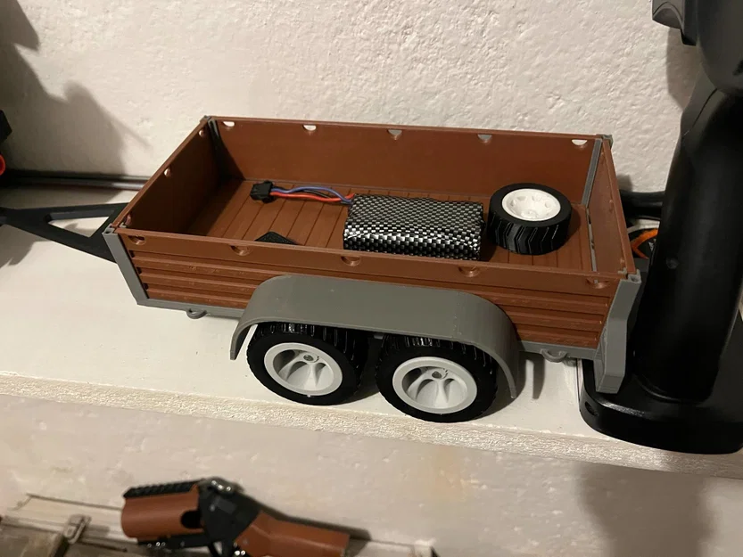 Xe rơ-moóc (Trailer) cho xe RC địa hình tỉ lệ 1:10, 1:12 - Image 2