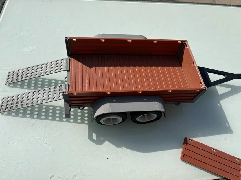 Xe rơ-moóc (Trailer) cho xe RC địa hình tỉ lệ 1:10, 1:12 - Image 3