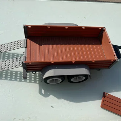 Xe rơ-moóc (Trailer) cho xe RC địa hình tỉ lệ 1:10, 1:12