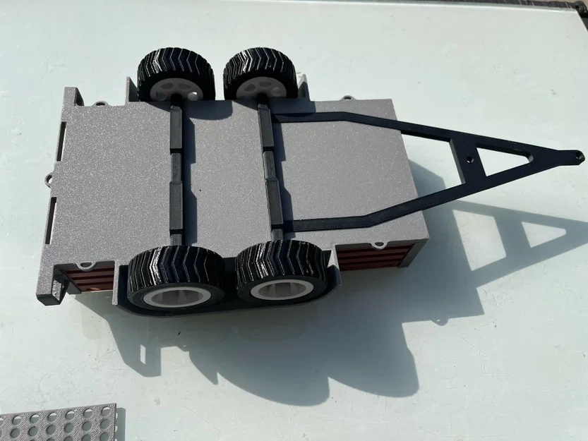 Xe rơ-moóc (Trailer) cho xe RC địa hình tỉ lệ 1:10, 1:12 - Image 9