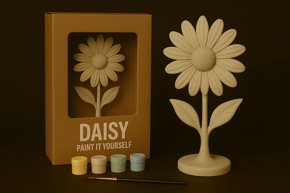 Daisy – Mô hình tự tô màu - Image 1