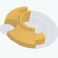 Nắp che vòng bi trục Z cho Elegoo Centauri Carbon - Thumbnail 3