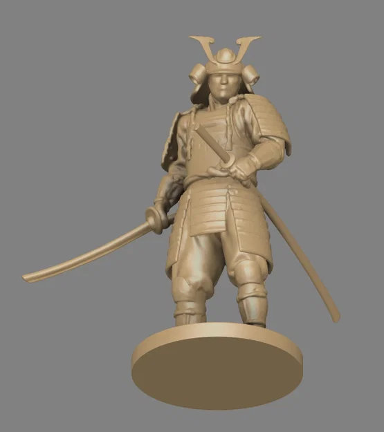 Mô hình Samurai dũng mãnh: File in 3D chất lượng cao cho người sưu tầm - Image 2