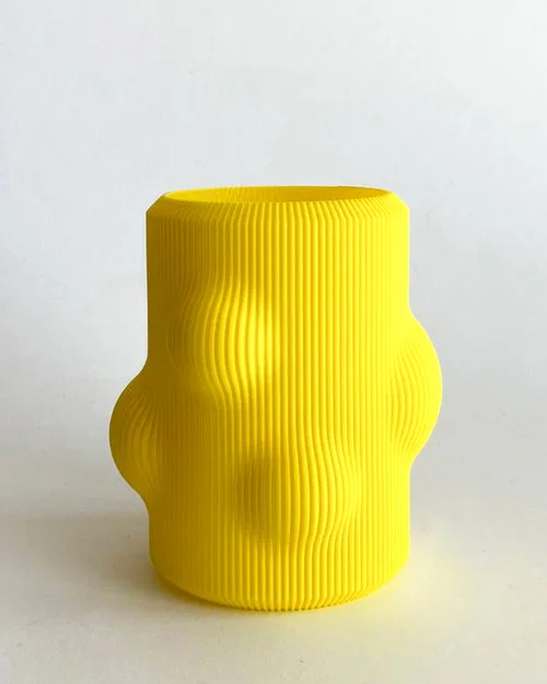 Bình hoa Line vase, bubble vase, in chế độ vase mode - Image 1