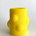 Bình hoa Line vase, bubble vase, in chế độ vase mode - Thumbnail 1