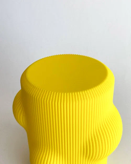 Bình hoa Line vase, bubble vase, in chế độ vase mode - Image 4