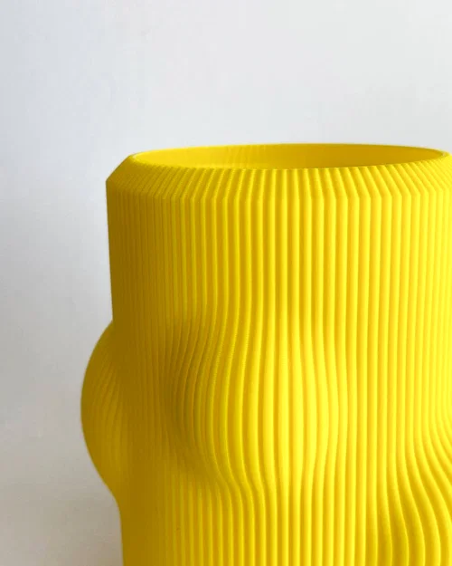 Bình hoa Line vase, bubble vase, in chế độ vase mode - Image 5