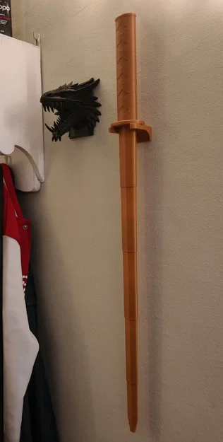 Giá treo tường cho kiếm Katana thu gọn (Collapsing Katana) - Image 1